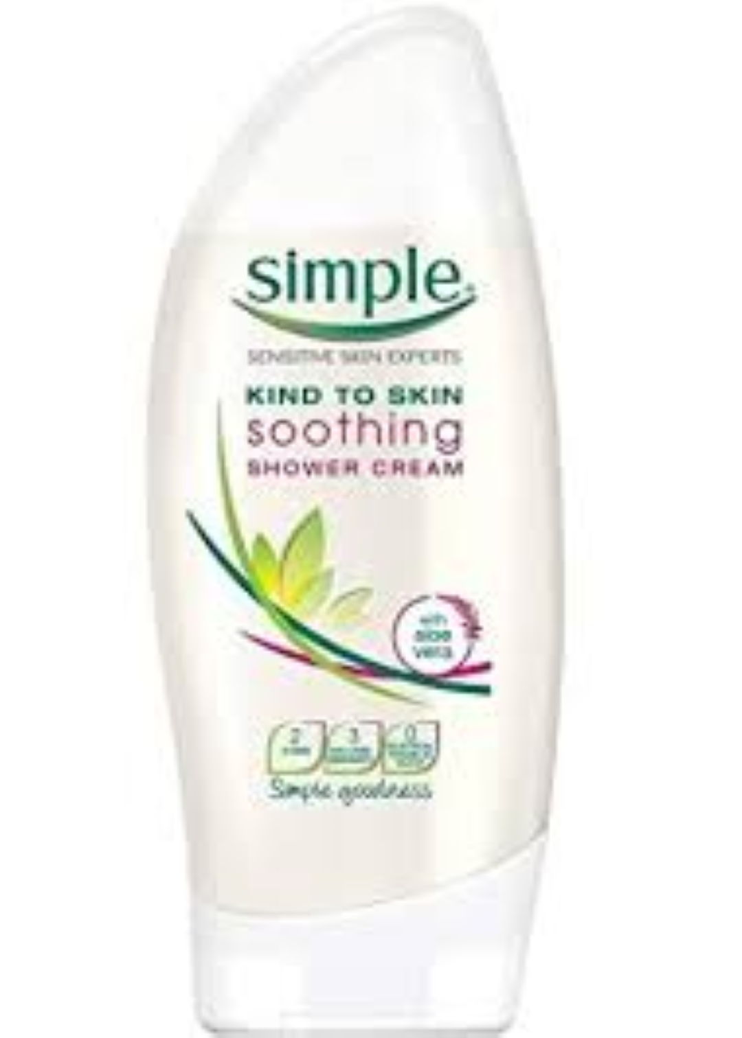 SIMPLE SHOWER CREAM SOOTHING 250ML